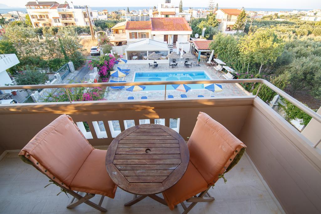 Elpida Aparthotel Gouves Exterior foto